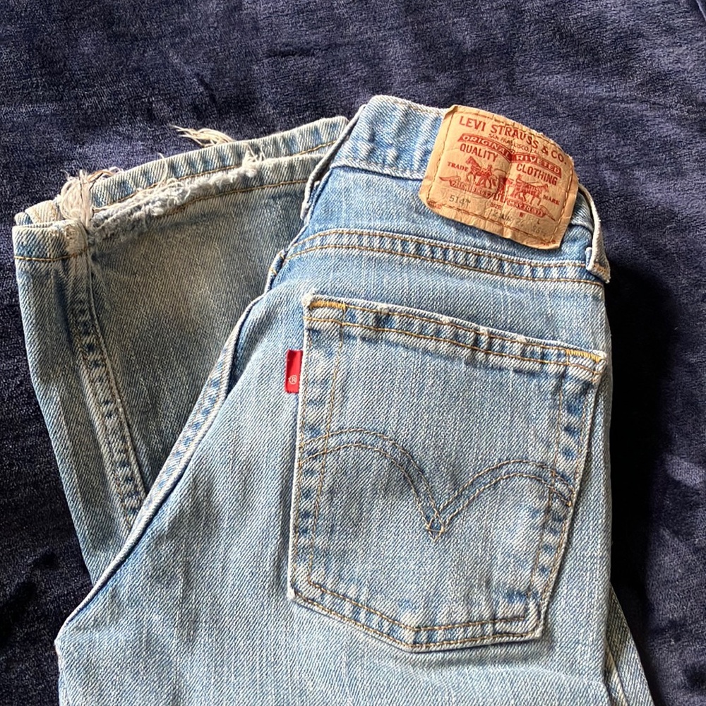 Levi's‎ Kids Slim Straight Blue Jeans